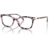 imageCOACH Womens Hc6219u Universal Fit Rectangular Prescription Eyewear FramesIris TortoiseDemo