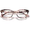 imageCOACH Womens Hc6219u Universal Fit Rectangular Prescription Eyewear FramesRose Pearl TortoiseDemo