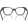 imageCOACH Womens Hc6246f Maxi C Hardware Low Bridge Fit Butterfly Prescription Eyewear FramesBlackDemo Lens