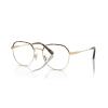 imageCoach Womens Hc5164d Round Prescription Eyewear FramesLight GoldDark TortoiseDemo Lens