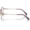imageCoach Womens Hc5164d Round Prescription Eyewear FramesRose GoldBurgundyDemo Lens