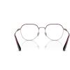 imageCoach Womens Hc5164d Round Prescription Eyewear FramesRose GoldBurgundyDemo Lens