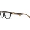 imageCoach Womens Hc6082 Rectangular Prescription Eyewear FramesBlackDemo Lens