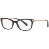 imageCoach Womens Hc6142 Square Prescription Eyewear FramesBlackDemo Lens