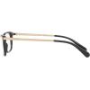 imageCoach Womens Hc6142 Square Prescription Eyewear FramesBlackDemo Lens