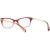 imageCoach Womens Hc6142 Square Prescription Eyewear FramesBurgundy Pink Glitter GradientDemo Lens