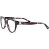imageCoach Womens Hc6153 Round Prescription Eyewear FramesBlue TortoiseDemo Lens