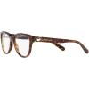 imageCoach Womens Hc6153 Round Prescription Eyewear FramesDark Tortoise Glitter Signature CDemo Lens
