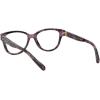 imageCoach Womens Hc6153 Round Prescription Eyewear FramesPurple TortoiseDemo Lens