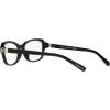 imageCoach Womens Hc6193u Universal Fit Rectangular Prescription Eyewear FramesBlackDemo Lens