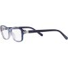 imageCoach Womens Hc6193u Universal Fit Rectangular Prescription Eyewear FramesBlue Gradient Signature CDemo Lens