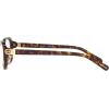 imageCoach Womens Hc6193u Universal Fit Rectangular Prescription Eyewear FramesDark TortoiseDemo Lens