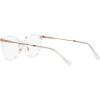 imageCoach Womens Hc6214d Square Prescription Eyewear FramesTransparent ClearDemo Lens