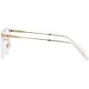 imageCoach Womens Hc6214d Square Prescription Eyewear FramesTransparent ClearDemo Lens