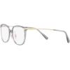 imageCoach Womens Hc6214d Square Prescription Eyewear FramesTransparent GreyDemo Lens