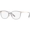 imageCoach Womens Hc6214d Square Prescription Eyewear FramesTransparent GreyDemo Lens