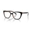 imageCoach Womens Hc6226f Low Bridge Fit Square Prescription Eyewear FramesBlackTransparent BlushDemo Lens