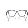imageCoach Womens Hc6226u Universal Fit Square Prescription Eyewear FramesDark GreyLight GreyDemo Lens