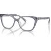 imageCoach Womens Hc6226u Universal Fit Square Prescription Eyewear FramesDark GreyLight GreyDemo Lens