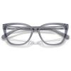imageCoach Womens Hc6226u Universal Fit Square Prescription Eyewear FramesDark GreyLight GreyDemo Lens
