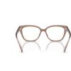 imageCoach Womens Hc6226u Universal Fit Square Prescription Eyewear FramesTransparent BrownGreyDemo Lens