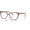 imageCoach Womens Hc6226u Universal Fit Square Prescription Eyewear FramesTransparent BrownGreyDemo Lens