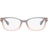 imageCOACH Womens HC6065 Rectangular Prescription Eyewear FramesShimmer Violet Peach GradientDemo Lens