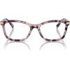 imageCOACH Womens Hc6219u Universal Fit Rectangular Prescription Eyewear FramesIris TortoiseDemo