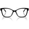 imageCOACH Womens Hc6246f Maxi C Hardware Low Bridge Fit Butterfly Prescription Eyewear FramesBlackDemo Lens