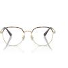 imageCoach Womens Hc5164d Round Prescription Eyewear FramesLight GoldDark TortoiseDemo Lens