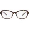 imageCoach Womens Hc6193u Universal Fit Rectangular Prescription Eyewear FramesDark TortoiseDemo Lens