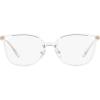 imageCoach Womens Hc6214d Square Prescription Eyewear FramesTransparent ClearDemo Lens
