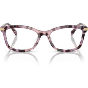 imageCOACH Womens Hc6219u Universal Fit Rectangular Prescription Eyewear FramesIris TortoiseDemo