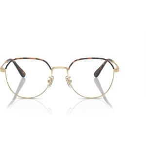 imageCoach Womens Hc5164d Round Prescription Eyewear FramesLight GoldDark TortoiseDemo Lens