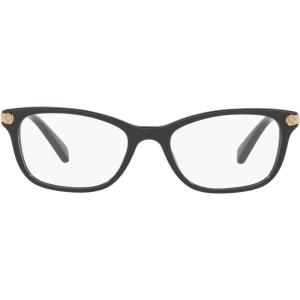 imageCoach Womens Hc6142 Square Prescription Eyewear FramesBlackDemo Lens