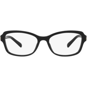 imageCoach Womens Hc6193u Universal Fit Rectangular Prescription Eyewear FramesBlackDemo Lens