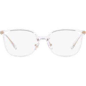 imageCoach Womens Hc6214d Square Prescription Eyewear FramesTransparent ClearDemo Lens