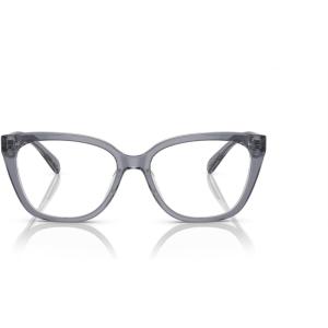 imageCoach Womens Hc6226f Low Bridge Fit Square Prescription Eyewear FramesDark GreyLight GreyDemo Lens
