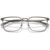 imageCOACH Womens HC5178 Metal C Hardware Rectangular Prescription Eyewear Frames Satin GunmetalDemo Lens 57 mm