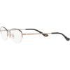 imageCoach Womens Hc5136 Oval Prescription Eyewear FramesRose GoldBlackDemo Lens
