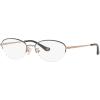 imageCoach Womens Hc5136 Oval Prescription Eyewear FramesRose GoldBlackDemo Lens