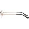 imageCoach Womens Hc5136 Oval Prescription Eyewear FramesRose GoldBlackDemo Lens