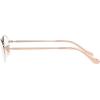 imageCoach Womens Hc5136 Oval Prescription Eyewear FramesShiny Rose GoldDemo Lens