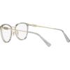 imageCoach Womens Hc5146 Cat Eye Prescription Eyewear FramesShiny Light GoldTransparent GreenDemo Lens