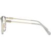 imageCoach Womens Hc5146 Cat Eye Prescription Eyewear FramesShiny Light GoldTransparent GreenDemo Lens