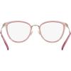 imageCoach Womens Hc5146 Cat Eye Prescription Eyewear FramesShiny Light GoldTransparent PinkDemo Lens