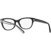 imageCoach Womens Hc6187 Square Prescription Eyewear FramesBlackDemo Lens
