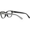 imageCoach Womens Hc6187 Square Prescription Eyewear FramesBlackDemo Lens