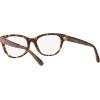 imageCoach Womens Hc6187 Square Prescription Eyewear FramesDark TortoiseDemo Lens