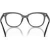 imageCoach Womens Hc6223u Universal Fit Square Prescription Eyewear FramesTransparent GreyDemo Lens